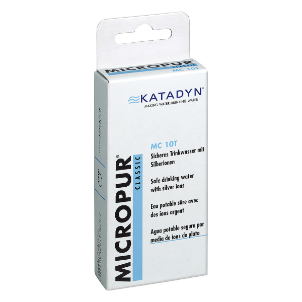 Katadyn Drinking Water Preservative Micropur Classic MC 10T 40 tablets