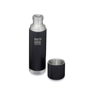 Klean Kanteen Vacuum Insulated Bottle Shale Black 0.75L