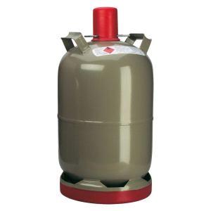Steel 11 kg gas cylinder incl. gas filling (No shipping)
